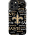 NFL New Orleans Saints Black Blast iPhone 15 Pro Max Impact Case