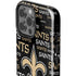 NFL New Orleans Saints Black Blast iPhone 15 Pro Max Impact Case