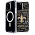 NFL New Orleans Saints Black Blast iPhone 15 Pro Max MagSafe Case