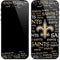 NFL New Orleans Saints Black Blast iPhone 5/5s/5SE Skin