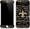 NFL New Orleans Saints Black Blast iPhone 6/6s Plus Skin