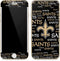 NFL New Orleans Saints Black Blast iPhone 6/6s Skin