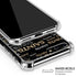 NFL New Orleans Saints Black Blast iPhone 7/8 Plus Clear Case