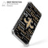NFL New Orleans Saints Black Blast iPhone 7/8 Plus Clear Case