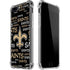 NFL New Orleans Saints Black Blast iPhone 7/8 Plus Clear Case