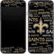 NFL New Orleans Saints Black Blast iPhone 7 Skin
