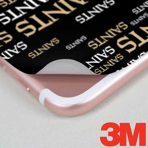 NFL New Orleans Saints Black Blast iPhone 7 Skin