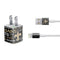 NFL New Orleans Saints Black Blast iPhone Charger (5W USB) Skin