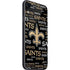 NFL New Orleans Saints Black Blast iPhone SE (2nd & 3rd Gen) Skin