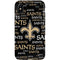 NFL New Orleans Saints Black Blast iPhone XS Pro Case