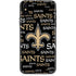 NFL New Orleans Saints Black Blast iPhone XS Skin