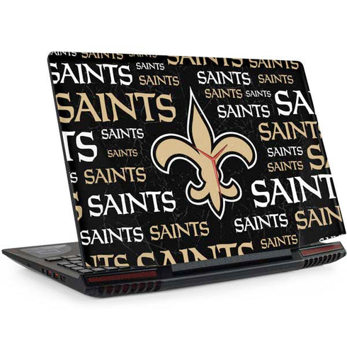 NFL New Orleans Saints Black Blast Legion Y720 Skin