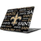 NFL New Orleans Saints Black Blast Apple MacBook Skin