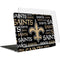 NFL New Orleans Saints Black Blast MacBook Air 13in M1 (2021) Case plus Skin