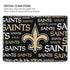 NFL New Orleans Saints Black Blast MacBook Air 13in M1 (2021) Case plus Skin