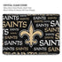 NFL New Orleans Saints Black Blast MacBook Pro 16in (2021-25) Case plus Skin