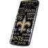 NFL New Orleans Saints Black Blast Moto G6 Skin