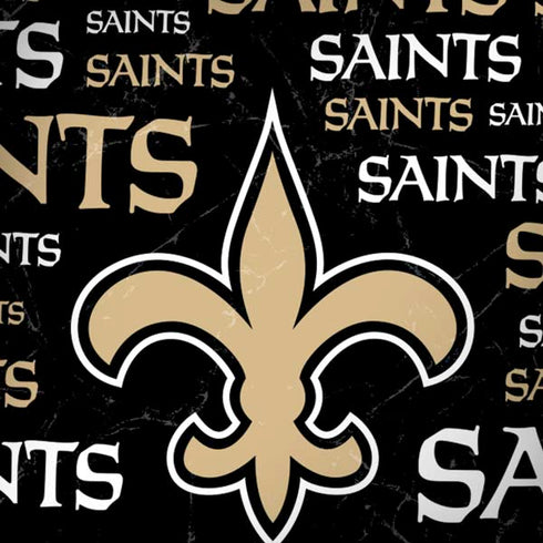 NFL New Orleans Saints Black Blast Moto G6 Skin