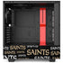 NFL New Orleans Saints Black Blast NZXT H510 Compact ATX Mid-Tower Case Skin