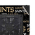 NFL New Orleans Saints Black Blast NZXT H510 Compact ATX Mid-Tower Case Skin