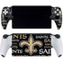 NFL New Orleans Saints Black Blast PlayStation Portal Remote Player Skin