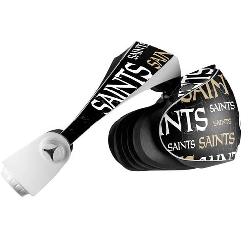NFL New Orleans Saints Black Blast PlayStation VR2 Skin