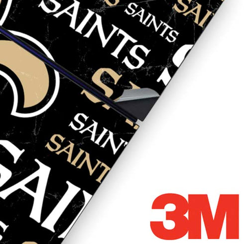 NFL New Orleans Saints Black Blast PS4 Console and Controller Bundle Skin