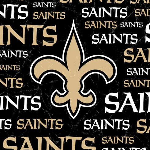 NFL New Orleans Saints Black Blast PS4 Console and Controller Bundle Skin