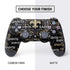NFL New Orleans Saints Black Blast PS4 Controller Skin