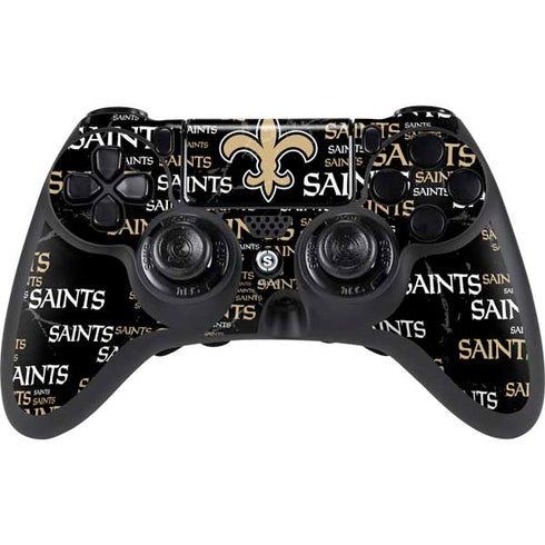 NFL New Orleans Saints Black Blast PS4/PC SCUF Impact Controller Skin