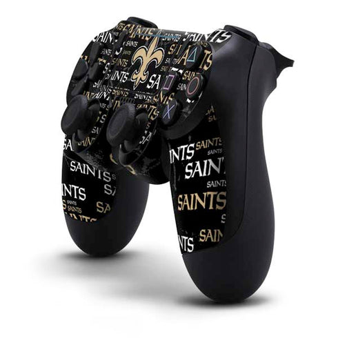 NFL New Orleans Saints Black Blast PS4 Pro/Slim Controller Skin