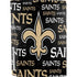 NFL New Orleans Saints Black Blast PS5 Console Skin