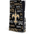 NFL New Orleans Saints Black Blast PS5 Slim Disk Console Skin