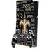 NFL New Orleans Saints Black Blast PS5 Slim Digital Edition Bundle Skin
