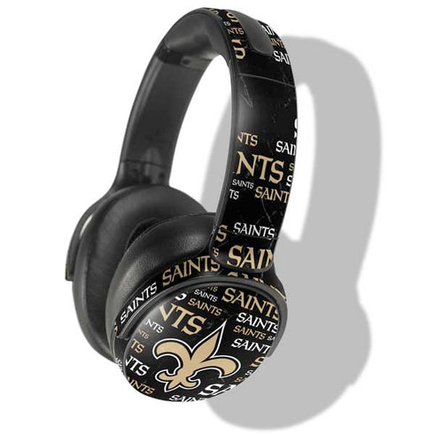 NFL New Orleans Saints Black Blast Skullcandy Venue Skin