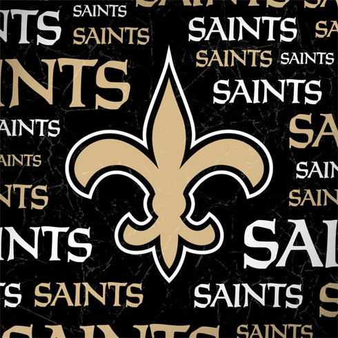 NFL New Orleans Saints Black Blast Surface Book 2 13.5in Skin