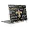 NFL New Orleans Saints Black Blast Surface Book 2 15in Skin