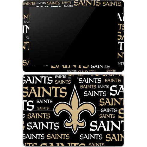 NFL New Orleans Saints Black Blast Surface Go Skin