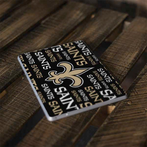 NFL New Orleans Saints Black Blast Surface Go Skin
