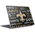 NFL New Orleans Saints Black Blast Surface Laptop 2 Skin