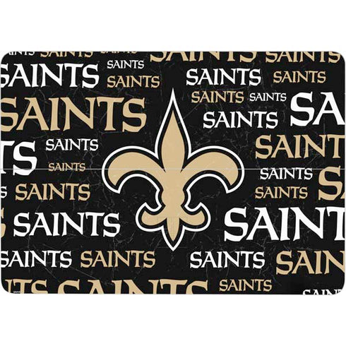 NFL New Orleans Saints Black Blast Surface Laptop Studio Skin
