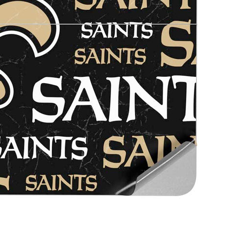 NFL New Orleans Saints Black Blast Surface Laptop Studio Skin