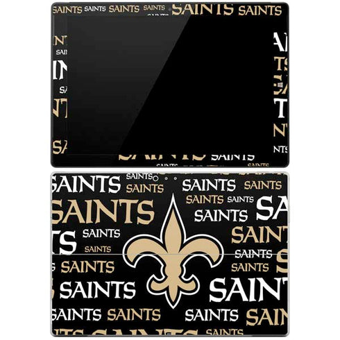 NFL New Orleans Saints Black Blast Surface Pro 3 Skin