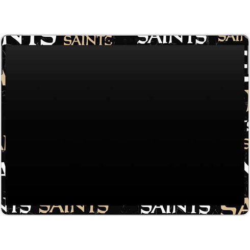 NFL New Orleans Saints Black Blast Surface Pro 9 Skin