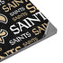 NFL New Orleans Saints Black Blast Universal Laptop 12in (9.8 x 6.8in) Skin