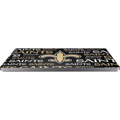 NFL New Orleans Saints Black Blast Universal Laptop 17in (13.8 x 10in) Skin