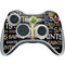 NFL New Orleans Saints Black Blast Xbox 360 Wireless Controller Skin