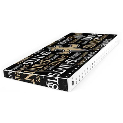 NFL New Orleans Saints Black Blast Xbox Adaptive Controller Skin