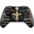 NFL New Orleans Saints Black Blast Xbox One Controller Skin