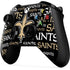 NFL New Orleans Saints Black Blast Xbox One X Controller Skin